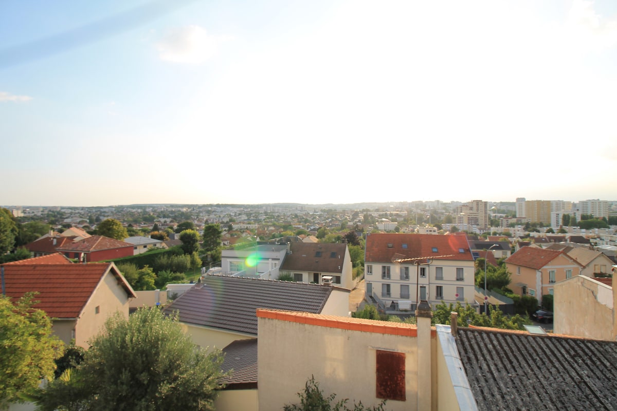 Vues — Vue aérienne d'une ville européenne